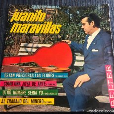 Discos de vinilo: 'ESTÁN PRECIOSAS LAS FLORES', DE JUANITO MARAVILLAS. BELTER. SÓLO FUNDA, DISCO NO INCLUIDO.