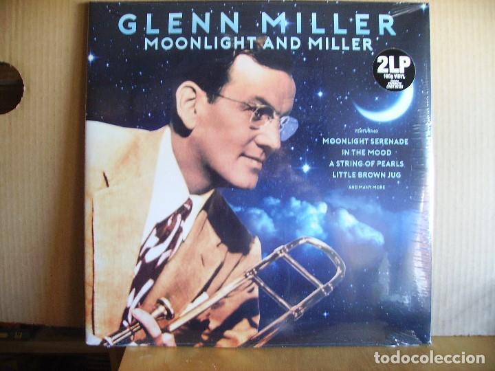 Discos de vinilo: GLENN MILLER ---- MOONLIGHT AND MILLER - NUEVO - Foto 1