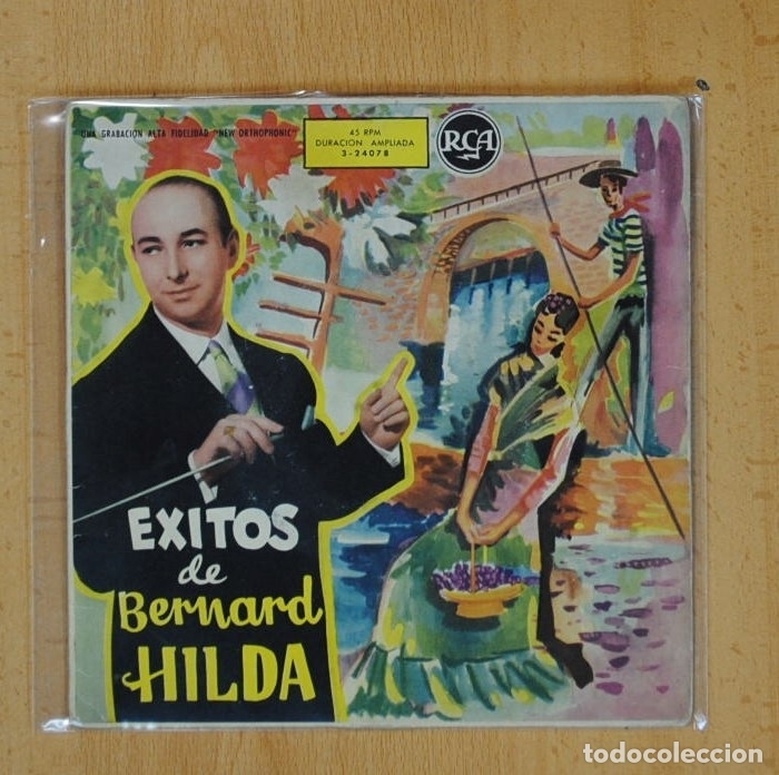 Discos de vinilo: BERNARD HILDA Y SU ORQUESTA - LA VIOLETERA + 3 - EP - Foto 1
