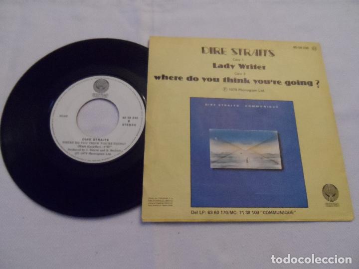Discos de vinilo: DIRE STRAITS - LADY WRITER - Foto 2