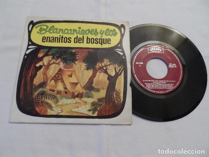 Discos de vinilo: BLANCANIEVES Y LOS ENANITOS DEL BOSQUE - Foto 1