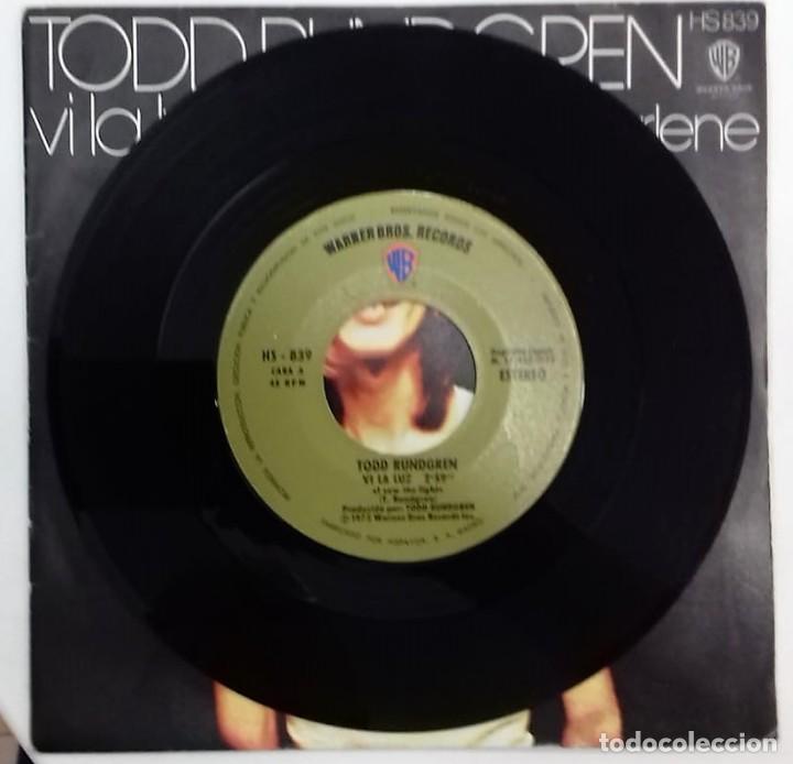 Discos de vinilo: TODD RUNDGREN - VI LA LUZ / MARLENE - Foto 3
