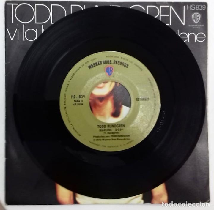 Discos de vinilo: TODD RUNDGREN - VI LA LUZ / MARLENE - Foto 4