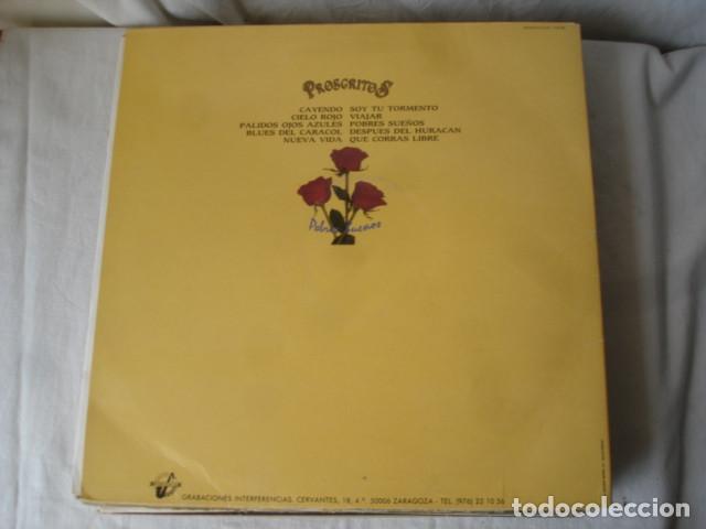 Discos de vinilo: Proscritos   Pobres Sue&ntilde;os - Foto 3