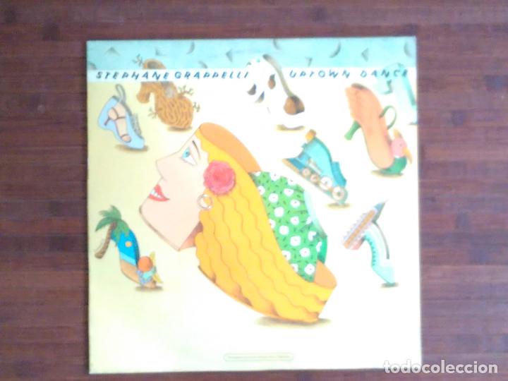 Discos de vinilo: St&eacute;phane Grappelli-Uptown Dance (lp. CBS.1978) colabora: Ron Carter - Foto 1