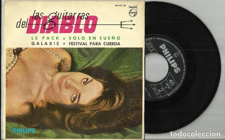Dischi in vinile: LAS GUITARRAS DEL DIABLO EP le pack + 3 1963 ESPA&Ntilde;A /2