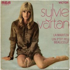 Discos de vinilo: SYLVIE VARTAN – LA MARITZA - SG SPAIN 1968 - RCA VICTOR 3-10372