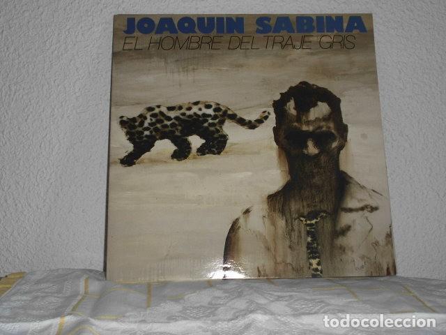 joaquin sabina lp el hombre del traje gris-port - Buy LP vinyl records of  Spanish Soloists from the 70s to present at todocoleccion - 127246575