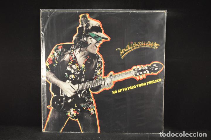 Discos de vinilo: INDIOSUAVE - NO APTO PARA TODO PUBLICO - LP - Foto 1