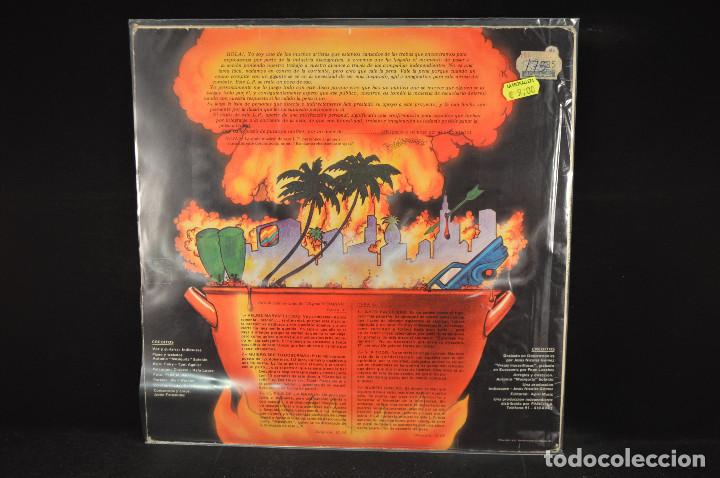 Discos de vinilo: INDIOSUAVE - NO APTO PARA TODO PUBLICO - LP - Foto 2
