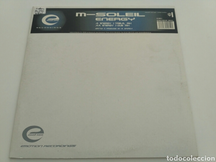Discos de vinilo: M-Soleil - Energy - Foto 1