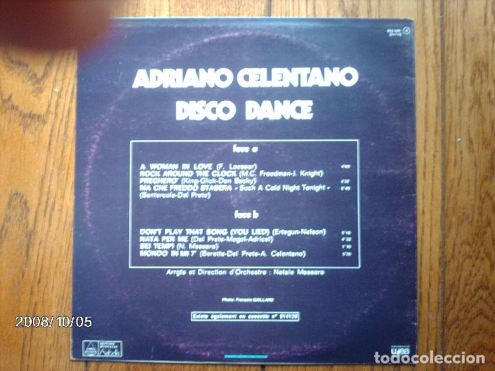 Discos de vinilo: adriano celentano -  disco dance - Foto 2