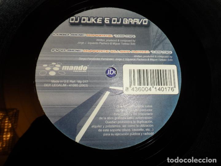 Discos de vinilo: DJ Duke & DJ Bravo &lrm;&ndash; Dynamite - Foto 3