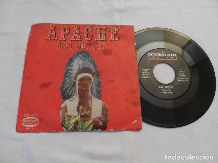Discos de vinilo: HOT BUTTER - APACHE - Foto 1