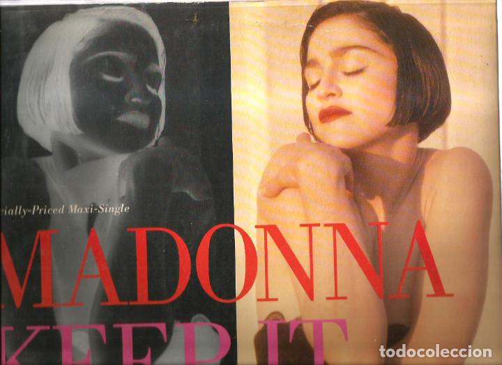 Discos de vinilo: MAXI SINGLE MADONNA : KEEP IT TOGETHER - Foto 1