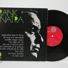 Discos de vinilo: DISCO LP DE VINILO - FRANK SINATRA / EDICIÓN CIRCULO DE LECTORES - 10 PULGADAS - CAPITOL - AÑO 1970