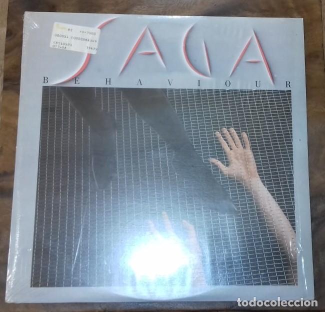 Discos de vinilo: SAGA - BEHAVIOUR (CONDUCTA)  LP ED. VENEZOLANA  1985 - Foto 1