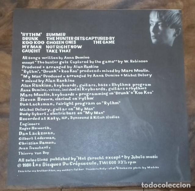 Discos de vinilo: ANNA DOMINO - LP - ED ESPA&Ntilde;OLA 1986 - Foto 5