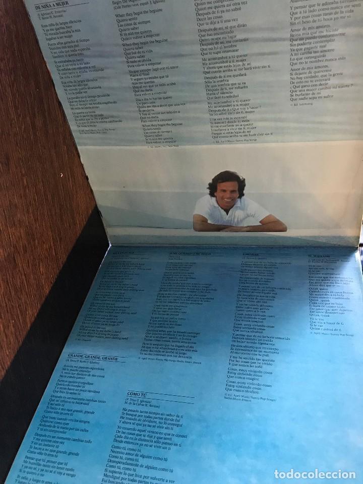 Discos de vinilo: LP argentino de Julio Iglesias año 1981 - Foto 3 - 127977475
