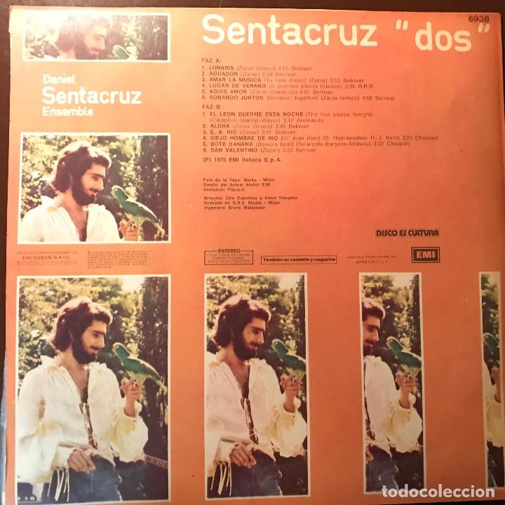 Discos de vinilo: LP argentino de Daniel Sentacruz Ensemble a&ntilde;o 1975 - Foto 2