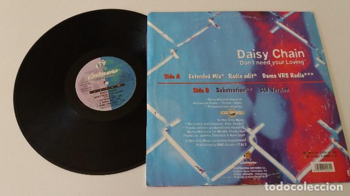 Discos de vinilo: Daisy Chain - Dont Need Your Loving - Foto 2