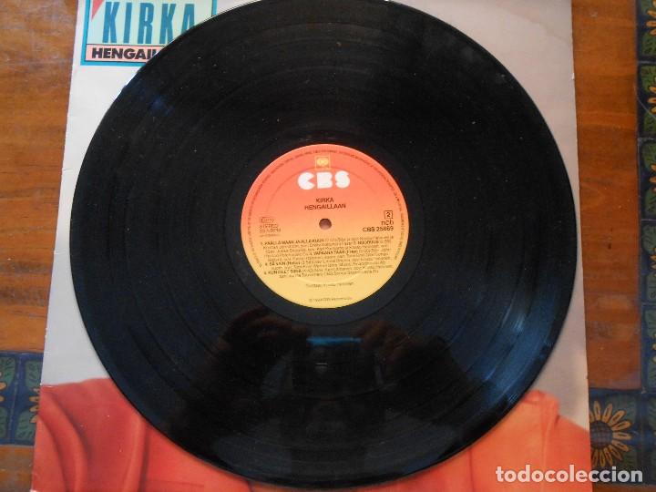 Discos de vinilo: DISCO DE KIRKA - HENGAILLAAN. - Foto 4