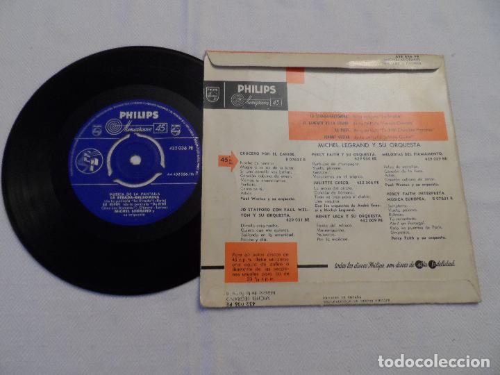 Discos de vinilo: MICHEL LEGRAND - LA STRADA GELSOMINA +3 - Foto 2