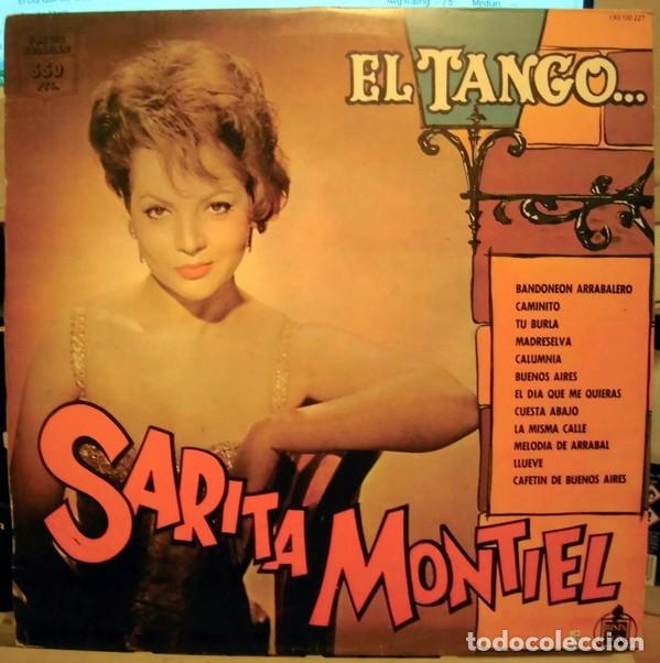 Discos de vinilo: SARITA MONTIEL - EL TANGO - HISPAVOX - Foto 1