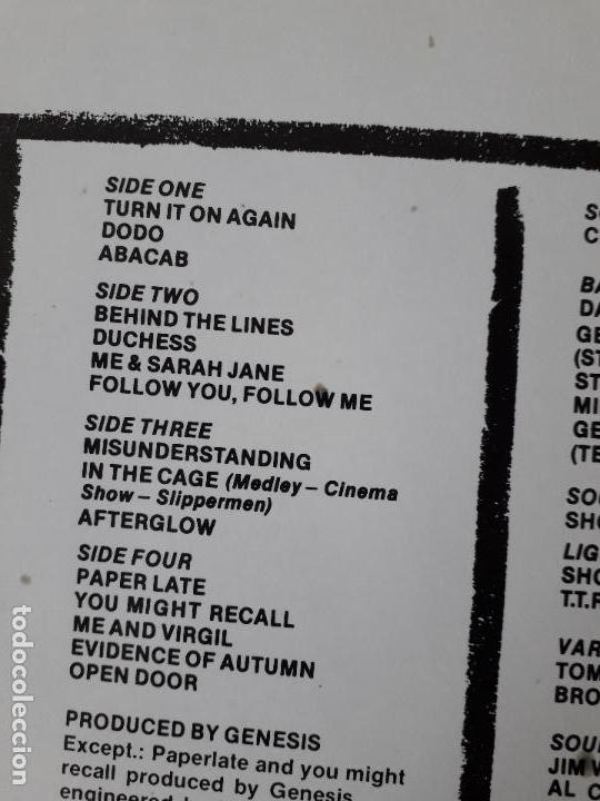 Discos de vinilo: genesis  - three sides lives - Foto 2