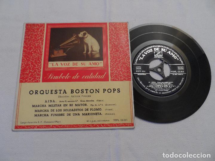 Discos de vinilo: ORQUESTA BOSTON POPS - AIDA +3 - Foto 1