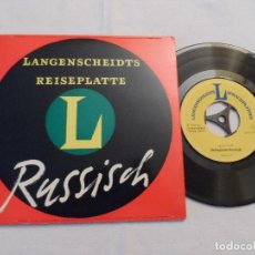 Discos de vinilo: LANGENSCHEIDTS REISEPLATTE PORTUGIESISCH (DICCIONARIO). Lote 128258327