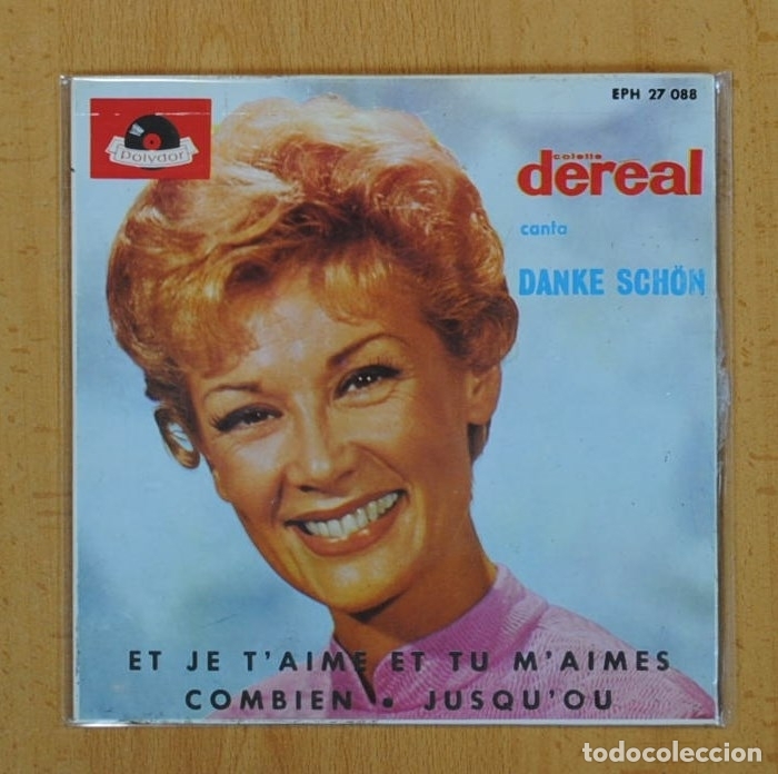 Discos de vinilo: COLETTE DEREAL - DANKE SCHOEN + 3 - EP - Foto 1