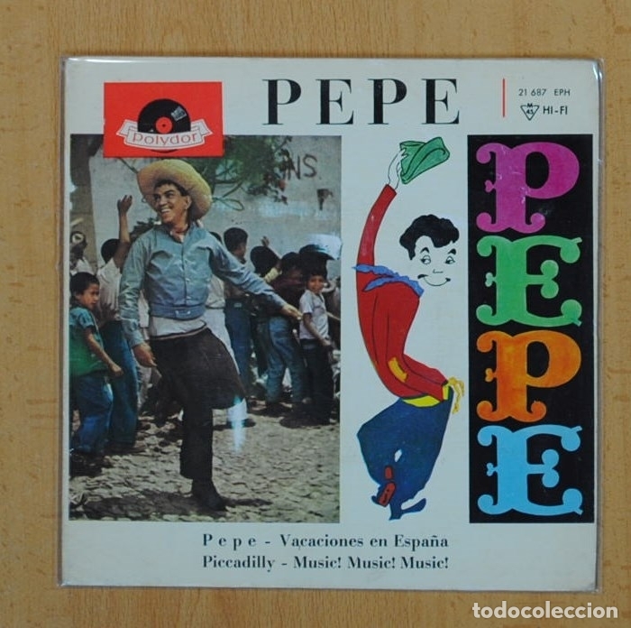 Discos de vinilo: PEPE - PEPE + 3 - EP - Foto 1