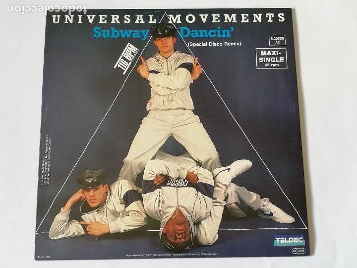 Discos de vinilo: Universal Movements - Subway Dancin - 1984 - Foto 1