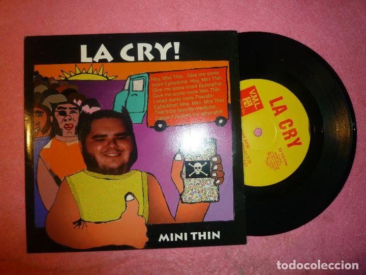 Discos de vinilo: 7&rdquo; LA CRY Mini Thin +3 - EP - 1996 - VML-018 (EX-/EX-) - Foto 1