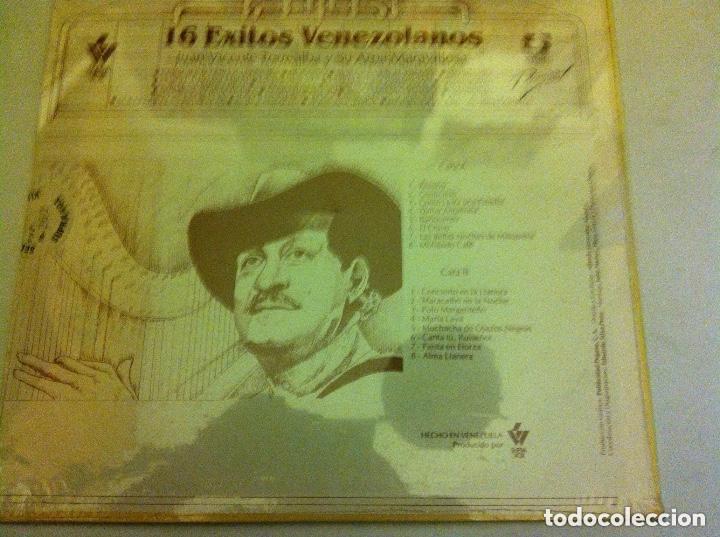 Vinyl records: VENEZUELA - Juan Vicente torreaba y su arpa maravillosa (disco venezolano)-precintado