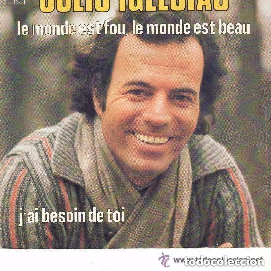 julio iglesias canta en frances le monde est Compra venta en