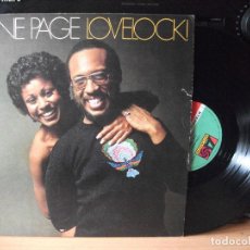 Discos de vinilo: GENE PAGE LOVELOCK LP ITALIA 1976. PDELUXE. Lote 128332879