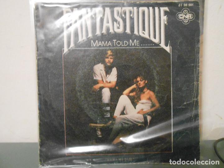 Discos de vinilo: FANTASTIQUE - MAMA TOLD ME..... - Foto 1