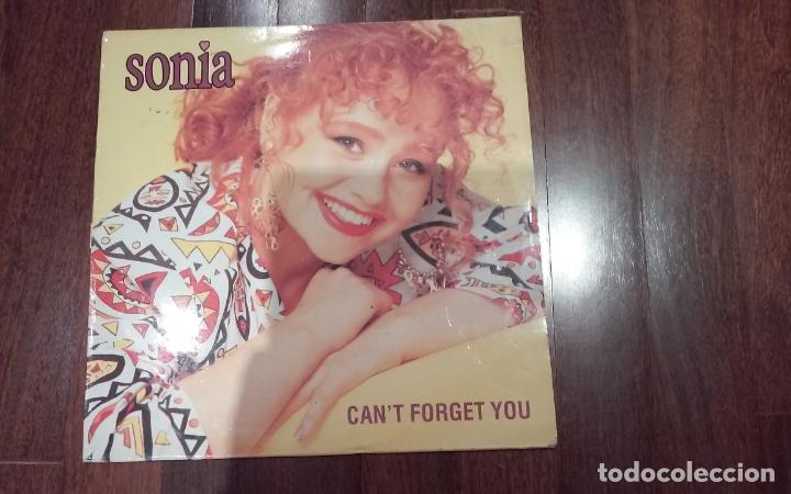 Discos de vinilo: Sonia-cant forget you.maxi espa&ntilde;a - Foto 1