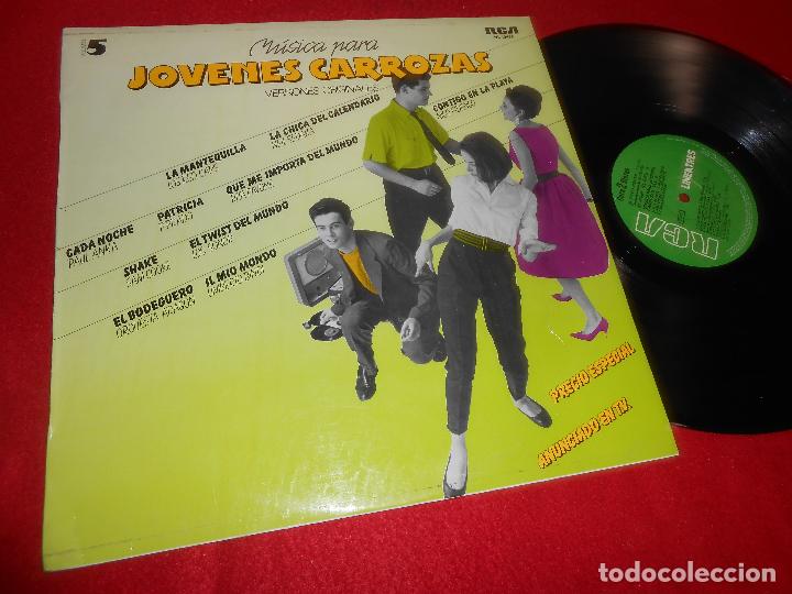 Discos de vinilo: JOVENES CARROZAS VOL.5 LP 1980 RCA SPAIN RECOPILATORIO SONOR+RED CAPS+NICO FIDENCO+ETC