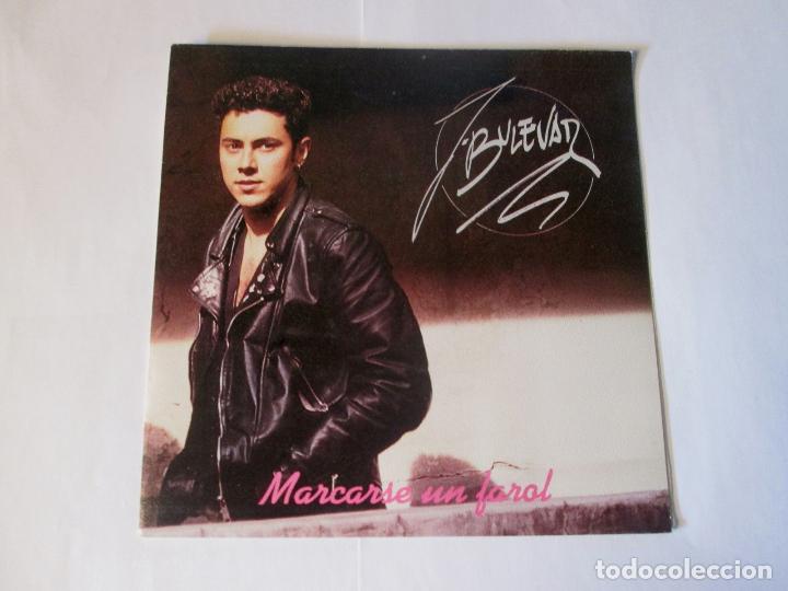 Disques de vinyle: J BULEVAR - MARCARSE UN FAROL 2 CARAS - SINGLE - POP ROCK 1991 SPAIN - PROMO - N MINT