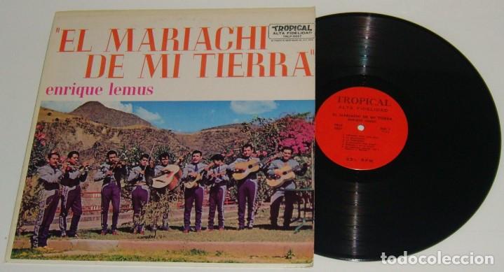 Dischi in vinile: LP - ENRIQUE LEMUS - EL MARIACHI DE MI TIERRA - MADE IN USA - ENRIQUE LEMUS