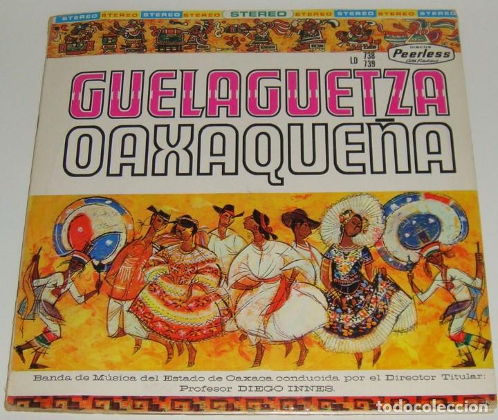 Disques de vinyle: 2LP + LIBRETO - DIEGO INNE- CON LA BANDA DEL ESTADO DE OAXACA - GUELAGUETZA OAXAQUE&Ntilde;A-MADE IN MEXICO
