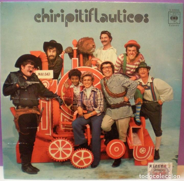 Discos de vinilo: Chiripitiflauticos - LP Gatefold. Conserva la hoja interior. - Foto 1