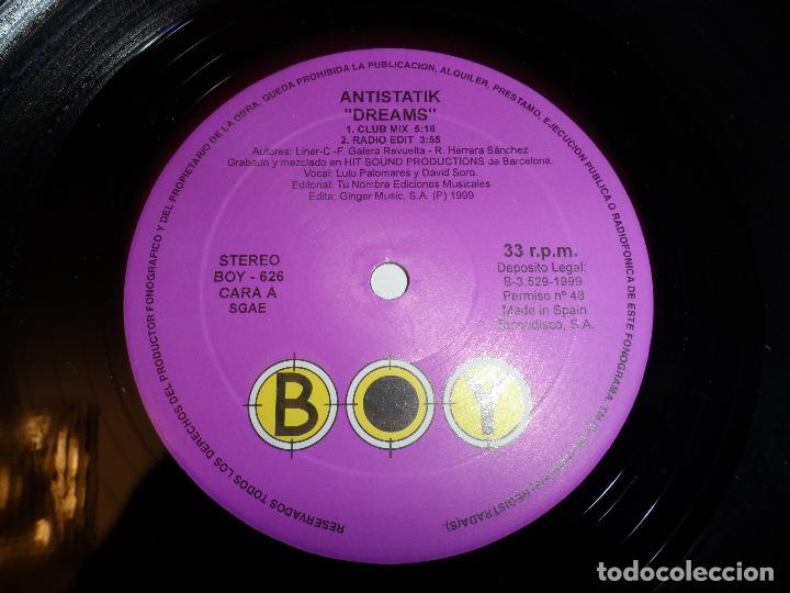Discos de vinilo: Antistatik - Dreams - Foto 3