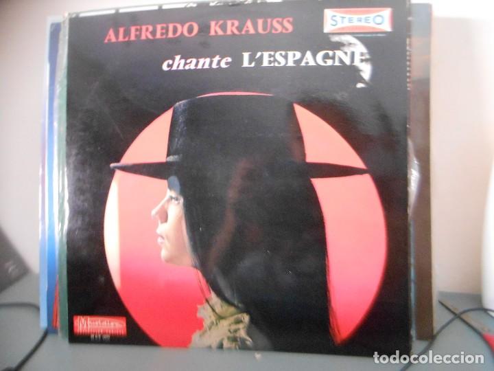 Discos de vinilo: ALFREDO KRAUS - CHANTE LESPAGNE - Foto 1