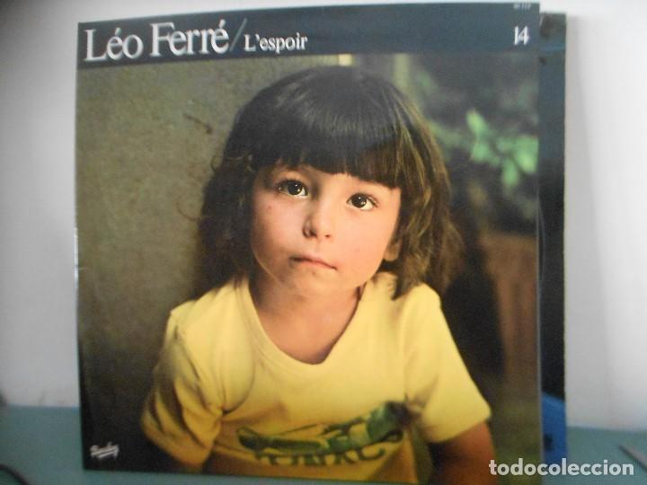Discos de vinilo: LEO FERRE - LESPOIR - Foto 1