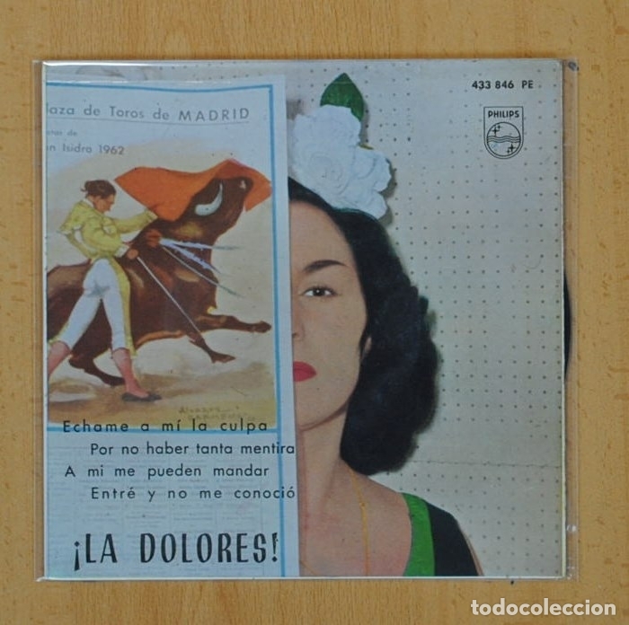 Discos de vinilo: &iexcl;LA DOLORES! - ECHAME A MI LA CULPA + 3 - EP - Foto 1