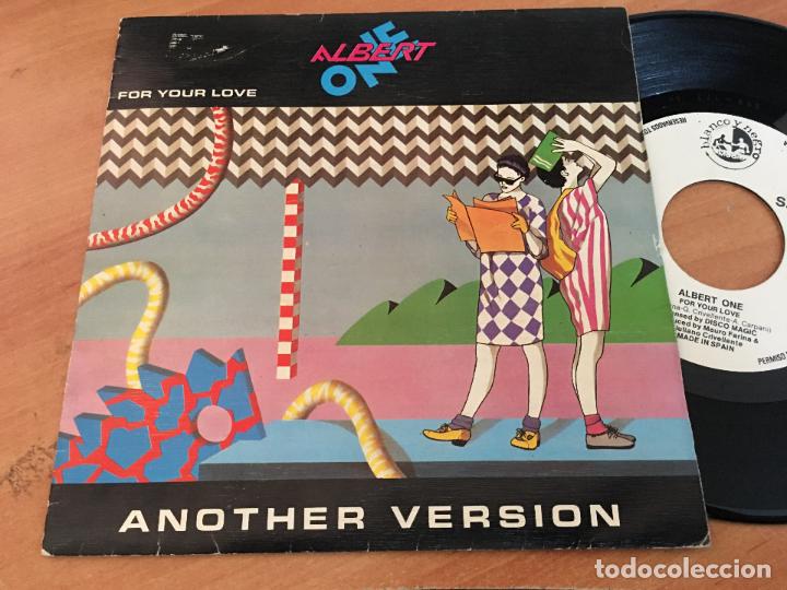 Discos de vinilo: ALBERT ONE (ANOTHER VERSION) SINGLE ESPA&Ntilde;A 1987 (EPI13) - Foto 1